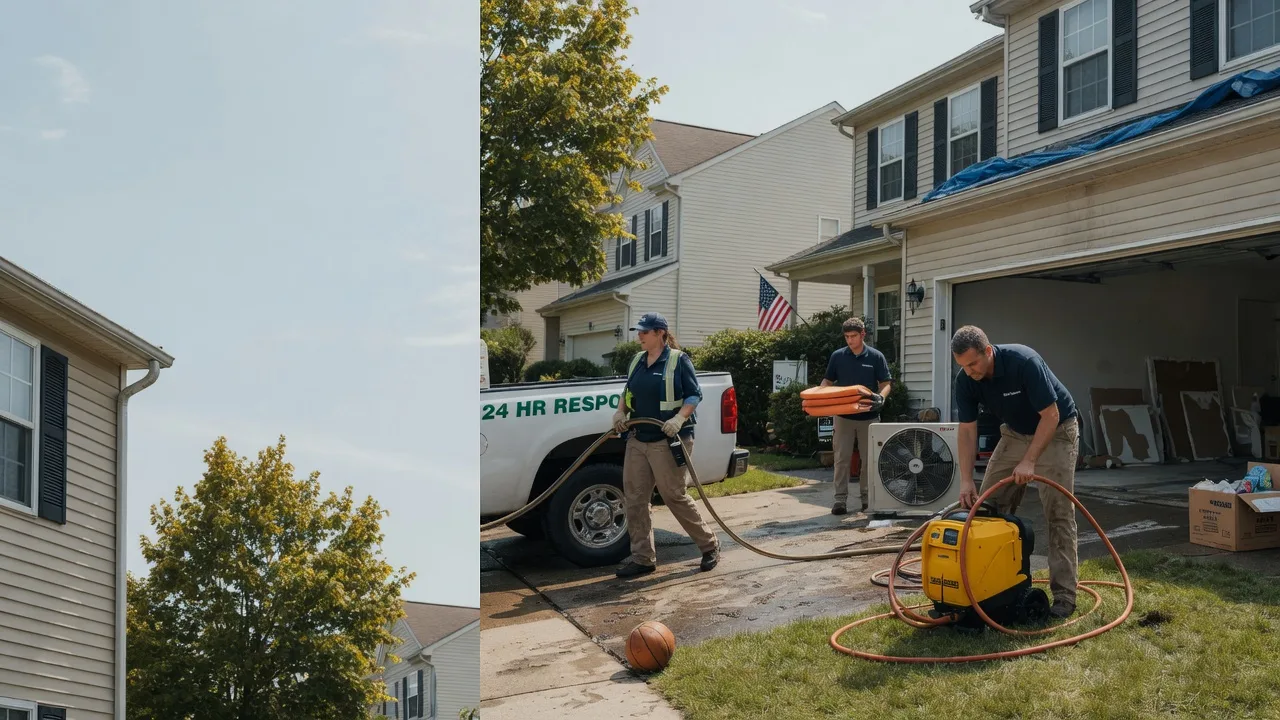 Emergency Water Damage Restoration in Bourneville, OH near me